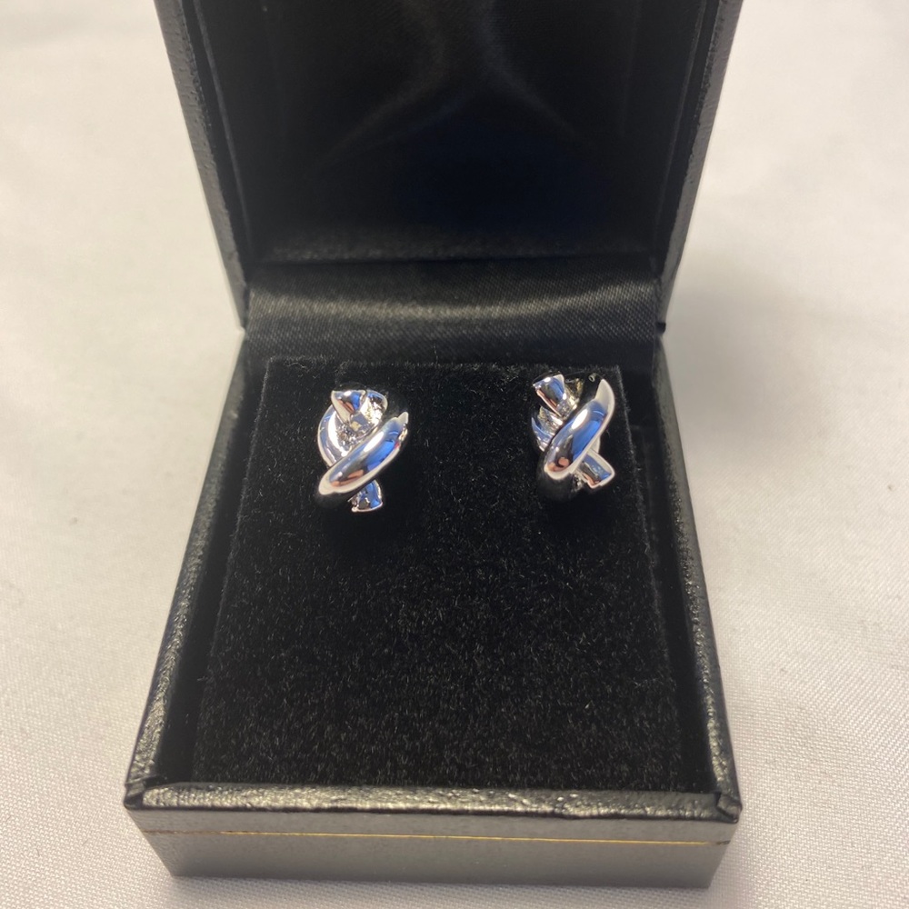 Kate Spade Silver Earrings- Authentic